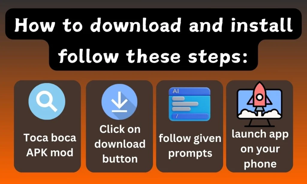 how to download and install follow these steps toca boca apk mod